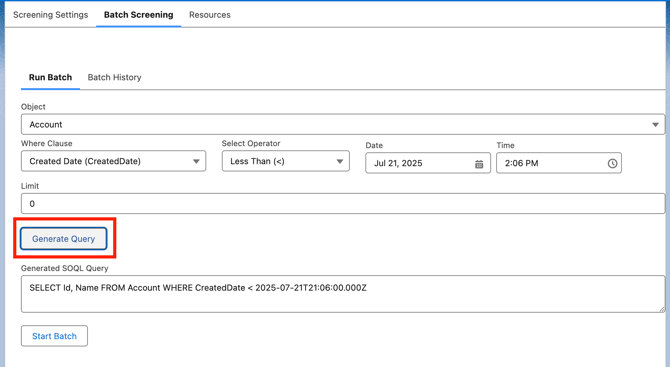 salesforce-batch-screening-generate-query