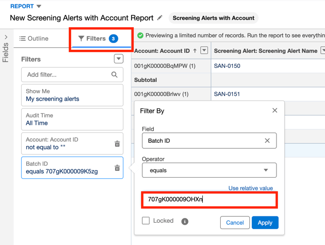 salesforce-batch-screening-reusing-reports-update-bacthid
