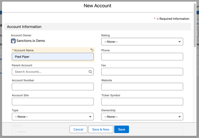 salesforce-add-new-account