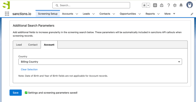 salesforce-additional-parameters